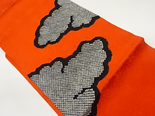 JAPANESE NAGOYA OBI / SHIBORI / CLOUD